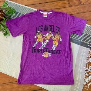 Homage LA Lakers Triple Threat T Shirt